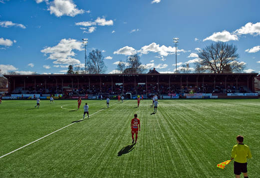 Strömvallen, Gävle. Stadion, arena