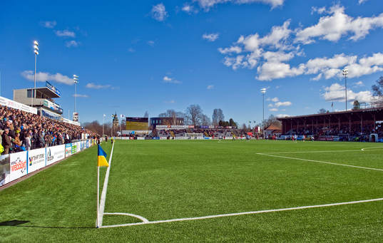 Strömvallen, Gävle. Stadion, arena