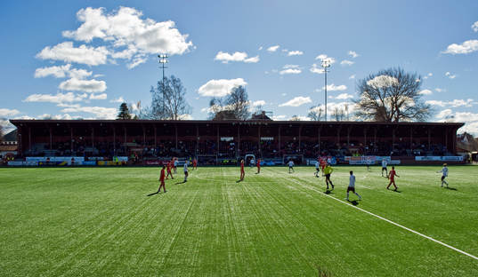 Strömvallen. Gävle. Stadion, arena
