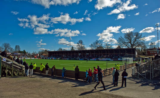 Strömvallen, Gävle. Stadion, arena