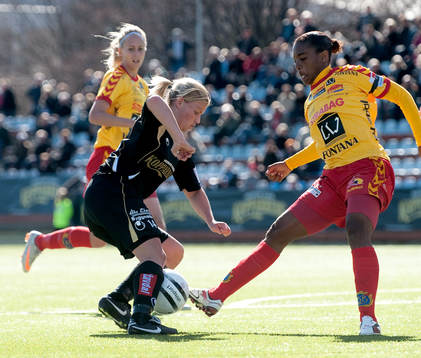 Sara Linden, Göteborg, Elaine Moura, Tyresö