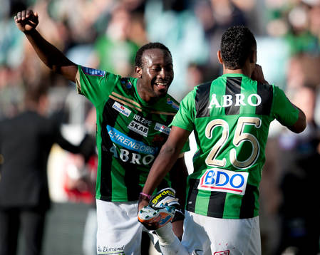 Reuben Ayarna, Wanderson do Carmo, jubel