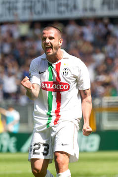 Simone Pepe, Juventus, glädje, jubel