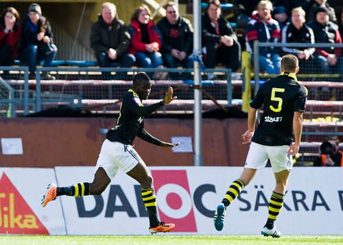 Ibrahim Bangura, AIK, jubel