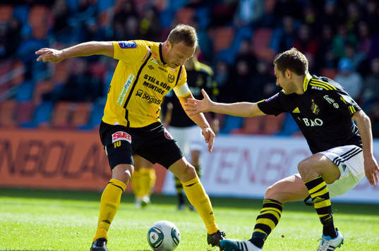 Marcus Ekenberg, Mjällby och Niklas Backman, AIK