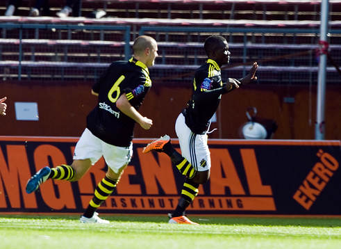 Ibrahim Bangura, AIK, jubel