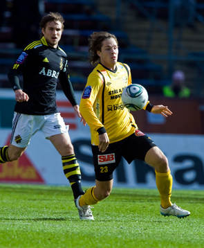 Kevin Walker, AIK och Emanuel Svensson, Mjällby