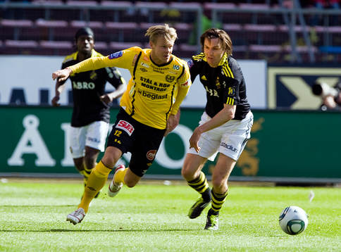 David Löfquist, Mjällby och Nils-Eric Johansson, AIK