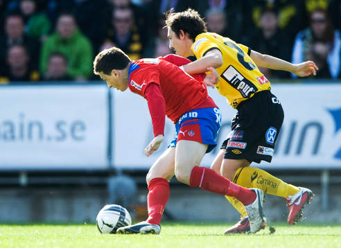 Ardian Gashi, Helsingborg och Stefan Ishizaki, Elfsborg