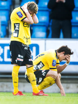 Lasse Nilsson och Stefan Ishizaki, Elfsborg, depp