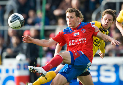 Alexander Gerndt, Helsingborg, mot olycklige Anton Lans,