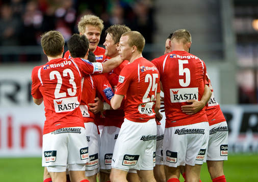 Kristoffer Fagercrantz, Kalmar, jubel