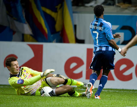 Kennedy Igboananike, Djurgården, Etrit Berisha, målvakt,
