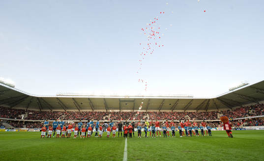 Firande, ballonger, Guldfågeln Arena