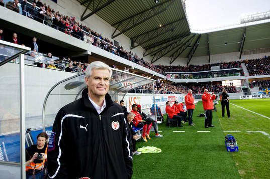 Nanne Bergstrand, tränare. Guldfågeln Arena