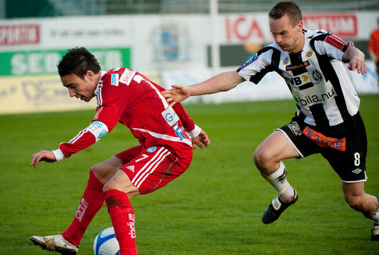 Dzenis Kozica, Värnamo och Fredrik Svanbäck, Landskrona
