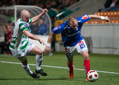 Patrik St Cyr, Västerås, hinner inte med i svängarna