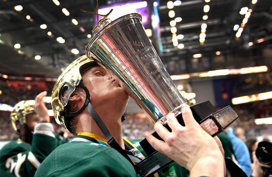 Magnus Nygren, Färjestad, kyssen bucklan. Pokal. SM-guld,