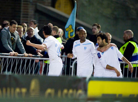 Jeffrey Aubynn, Daniel Larsson och Jimmy Durmaz, Malmö,