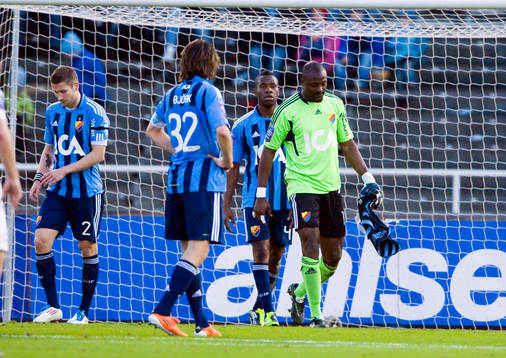 Pa Dembo Touray, målvakt, Djurgården utvisad