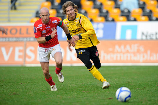 Tobias Grahn, Mjällby, och Henrik Rydström, Kalmar