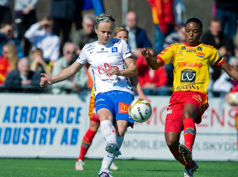 Edda Gardarsdottir, Örebro och Elaine Estrella