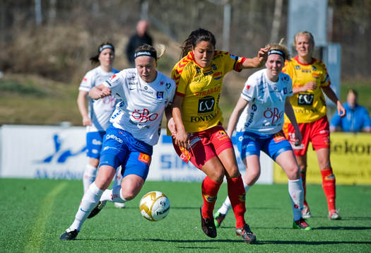 Sara Larsson, Örebro och Madeleine Edlund, Tyresö