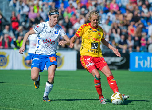 Elin Magnusson, Örebro och Josefin Öqvist,  Tyresö