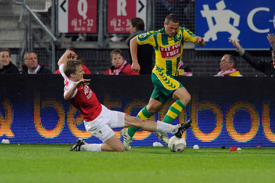 Pontus Wernbloom, AZ och Wesley Verhoek, ADO