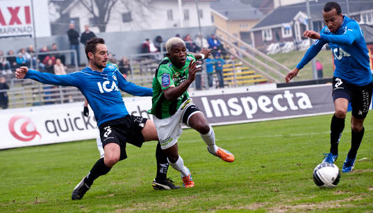 Ivan Diaz, Halmstad mot Eric Bassombeng, Gais