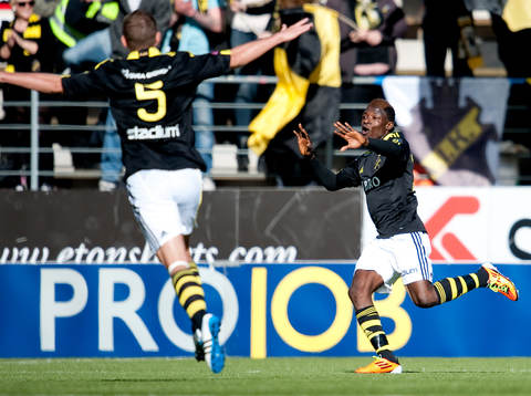 Mohamed Bangura, AIK, jubel