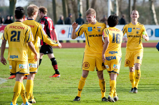 Robin Nilsson, Ängelholm, jubel