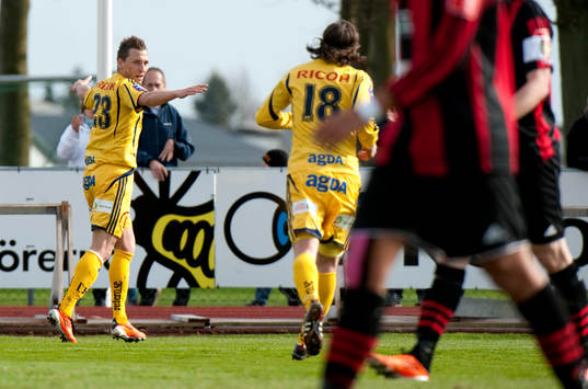 Martin Andersen, Ängelholm. Jubel