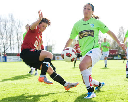 Erla Arnardottir, Kristianstad och Anna Ahlstrand, Göteborg