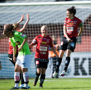 1-0, Susanne Moberg, Kristianstad