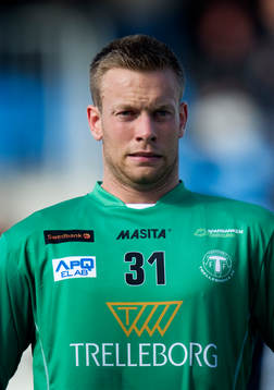 Fotboll, allsvenskan, Trelleborg, porträtt  Viktor Noring,