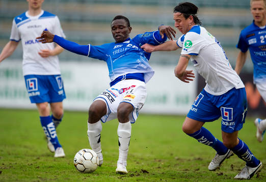 Ibrahim Koroma, Trelleborg, Martin Smedberg-Dalence,