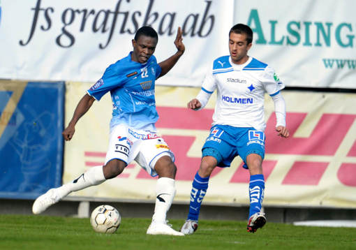 Ibrahim Koroma, Trelleborg och Christopher Telo, Norrköping