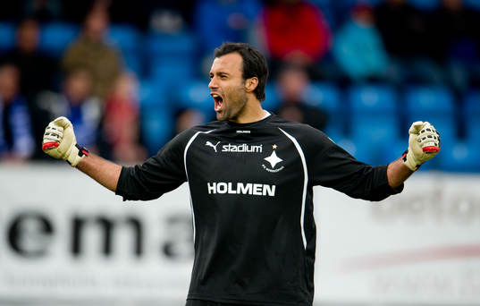 Abbas Hassan, målvakt, Norrköping, jubel