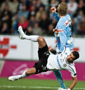 ÖSK Andreas Haddad, Örebro, tackling