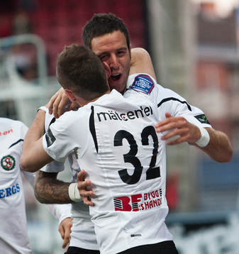 Andreas Haddad, Örebro, jubel