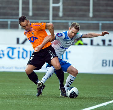Ivan Diaz, Halmstad och Marcus Falk Olander, Norrköping