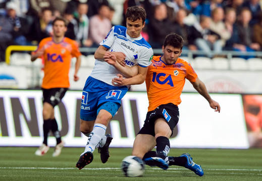 Sphetim Hasani,  Norrköping och Michael Görlitz, Halmstad