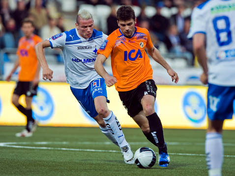 Petru Racu, Norrköping och Javi H, Halmstad