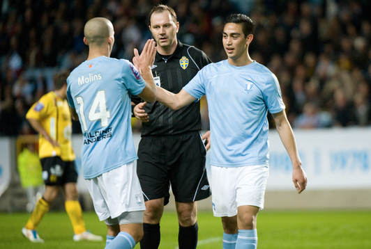 Amin Nazari, Malmö. Jubel