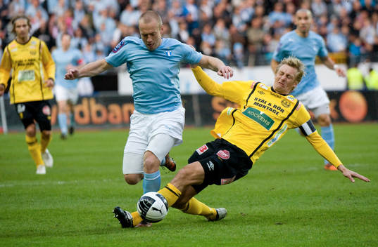 Daniel Larsson, Malmö och Patrik Rosengren, Mjällby