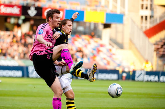 Elmar Bjarnason, Göteborg och Kenney Pavey, AIK