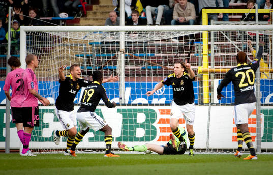 Nils-Eric Johansson, AIK jubel