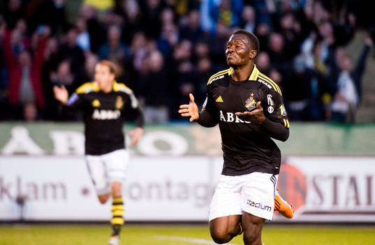 Ibrahim Bangura, AIK gör sin målgest