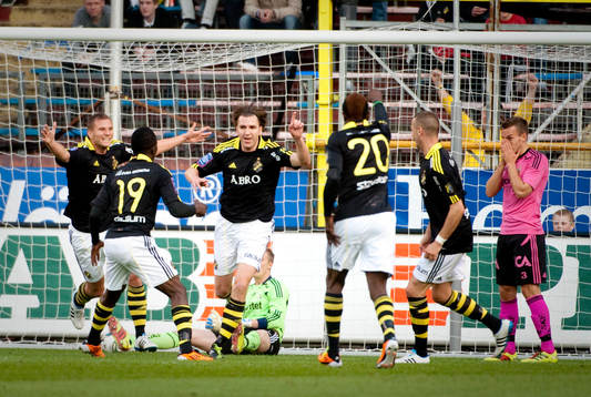 Nils-Eric Johansson, AIK jubel